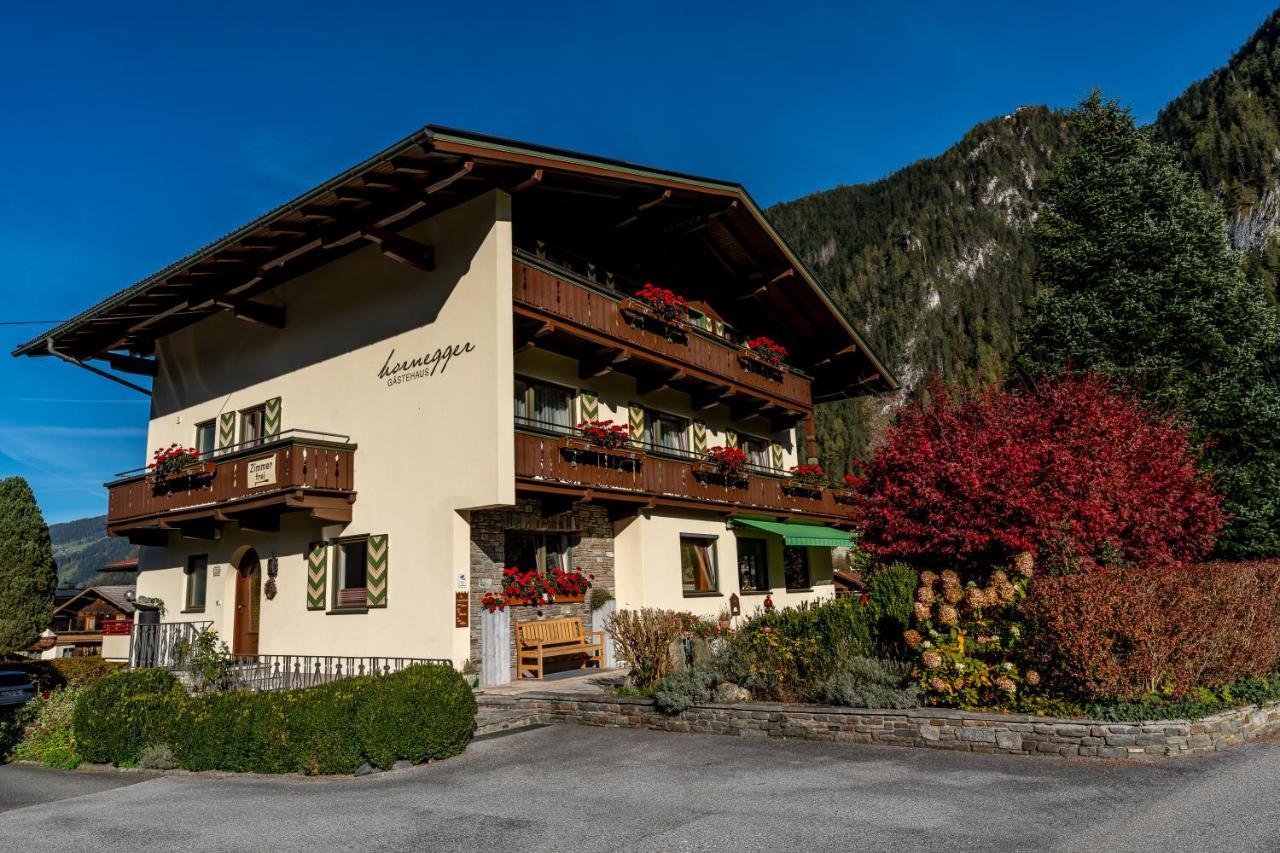 Gaestehaus Hornegger Mayrhofen Esterno foto